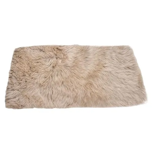 Anthony Handmade Sheepskin Rug - Taupe - natural - Handcrafted - Brown - Brown