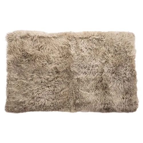 Anthony Handmade Sheepskin Rug - Taupe - natural - Handcrafted - Brown - Brown