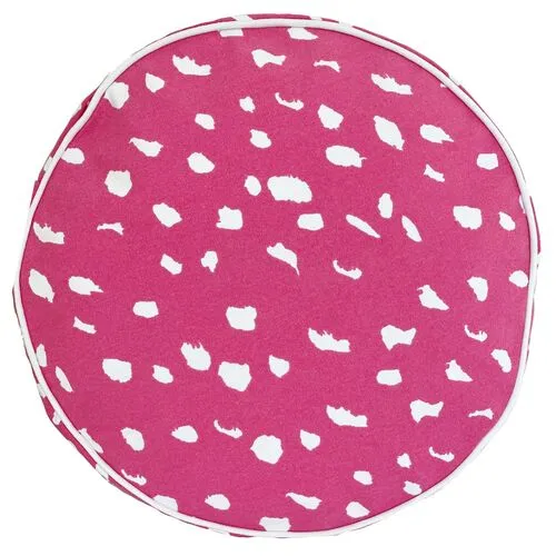 Fleck 16x16 Pillow - Pink - Dana Gibson