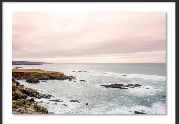 Carly Tabak - California Sunset Mendocino Photograph - Black
