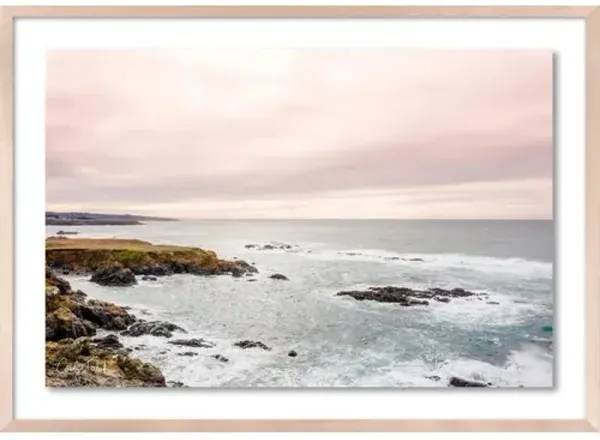 Carly Tabak - California Sunset Mendocino Photograph - Beige
