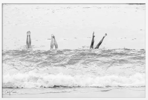 Carly Tabak - Girls Just Want to Have Fun Photograph - White