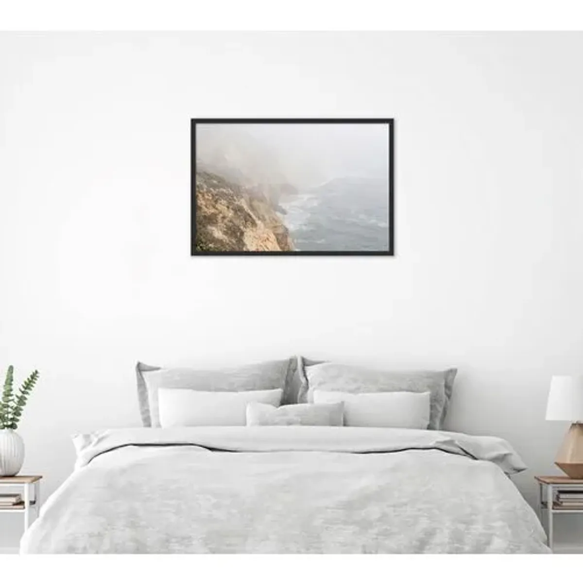 Carly Tabak - Misty Morning Half Moon Bay - Black