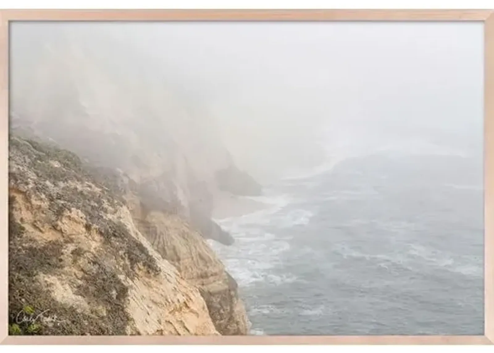 Carly Tabak - Misty Morning Half Moon Bay - Beige