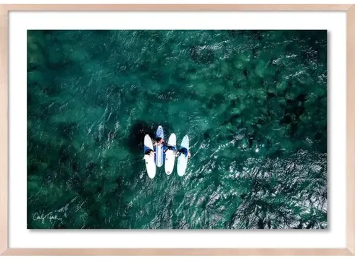 Carly Tabak - Surf Babes Hawaii Photograph - Beige