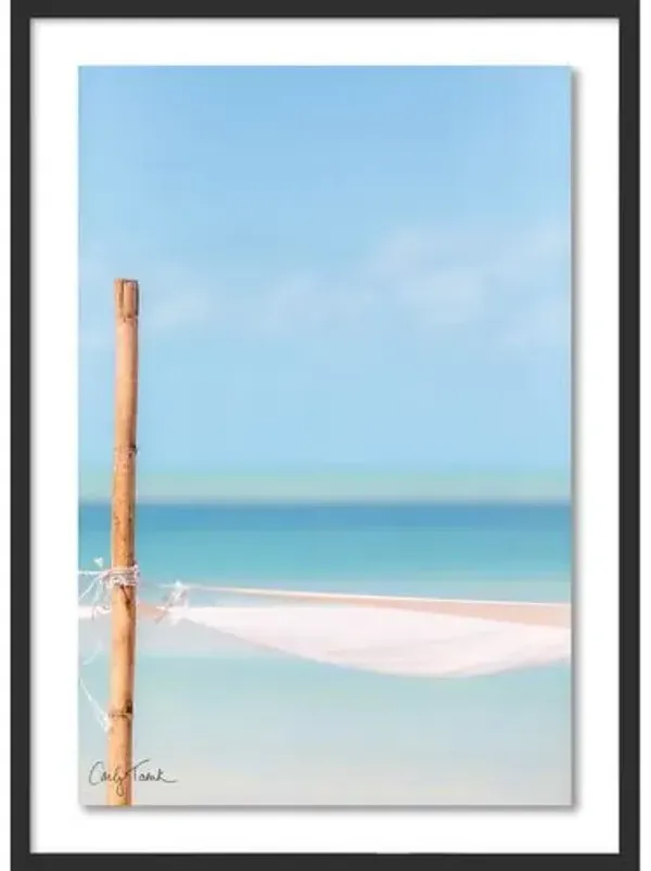 Carly Tabak - Canvas Canopy Mexico Photograph - Black