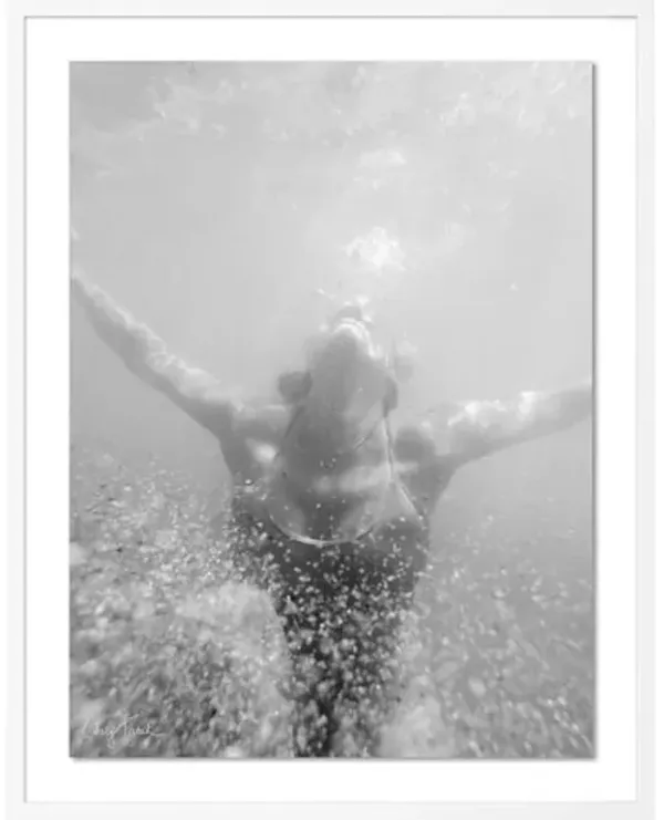 Carly Tabak - Exhale Hawaii Photograph - White