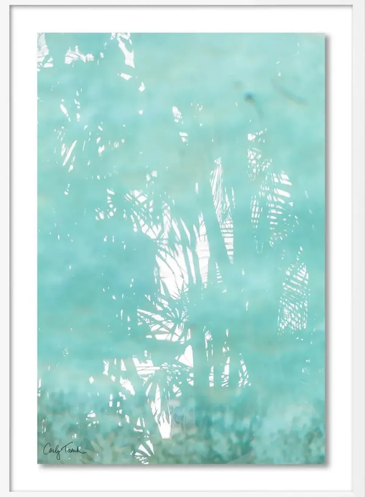 Carly Tabak - Reflections 1 Hawaii Photograph - White