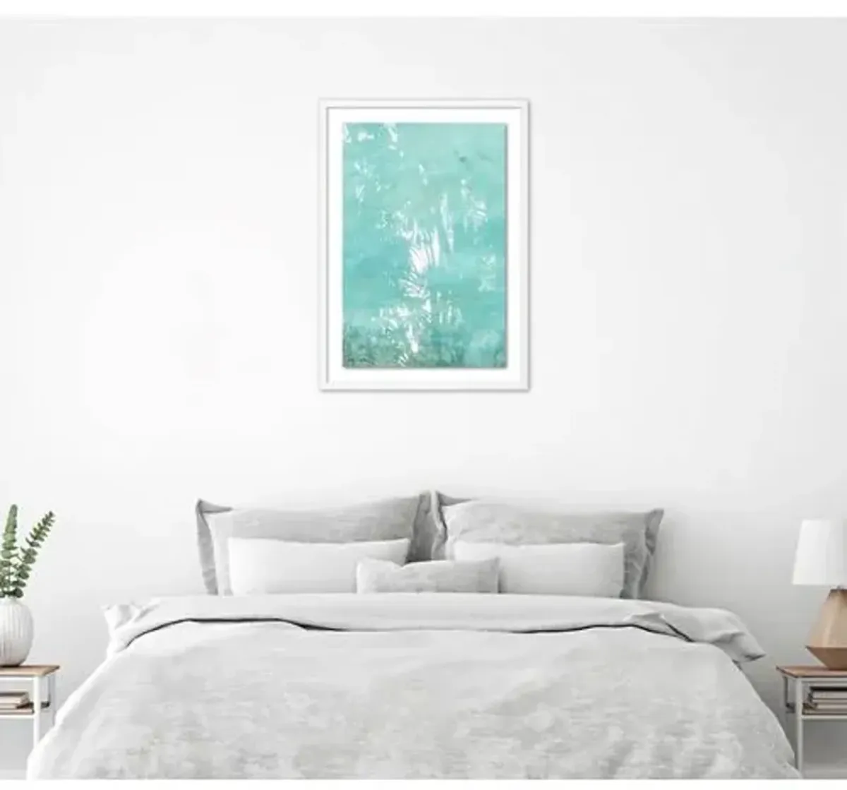 Carly Tabak - Reflections 1 Hawaii Photograph - White
