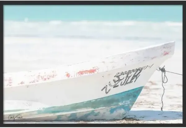 Carly Tabak - Shipwreck Mexico Photograph - Black