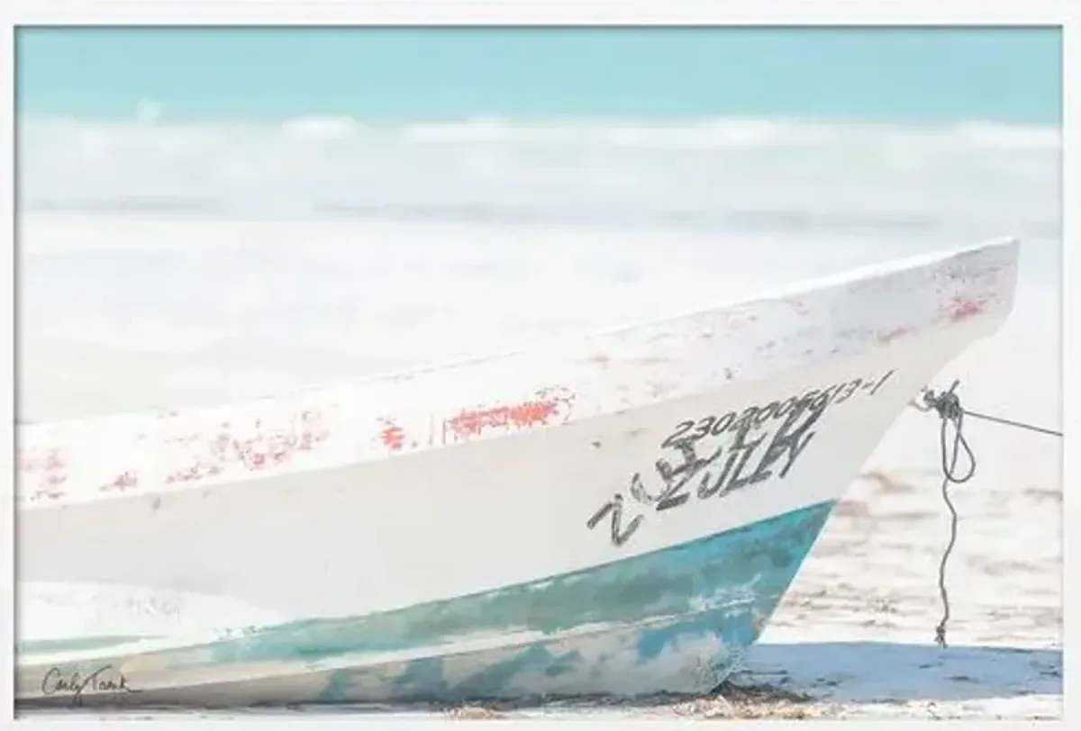 Carly Tabak - Shipwreck Mexico - White