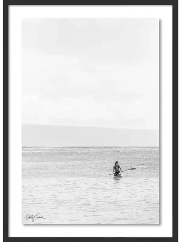 Carly Tabak - Solo Session Hawaii Photograph - Black