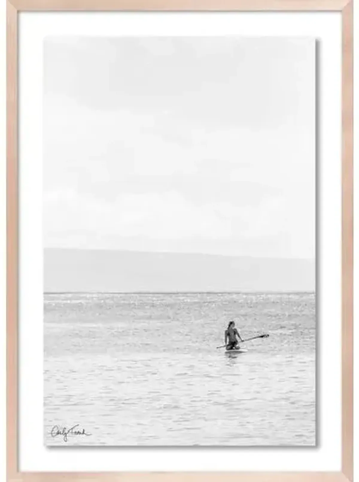 Carly Tabak - Solo Session Hawaii Photograph - Beige