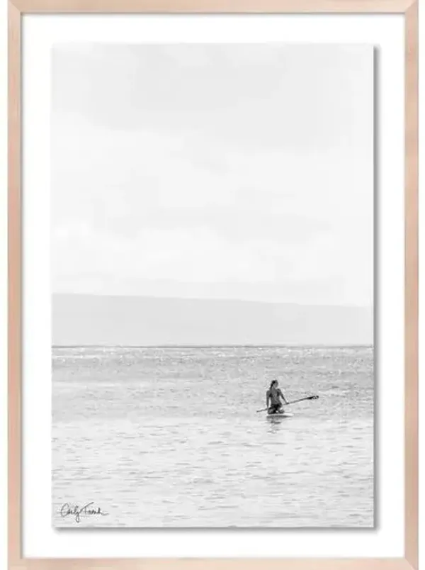 Carly Tabak - Solo Session Hawaii Photograph - Beige