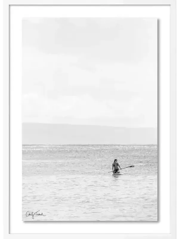 Carly Tabak - Solo Session Hawaii Photograph - White