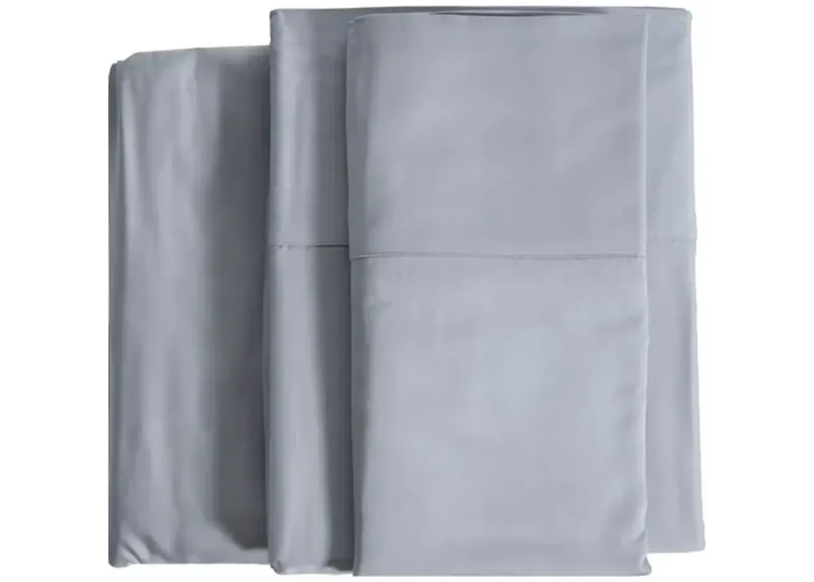 Bamboo Sheet Set - Ocean - Pom Pom at Home - Blue, 300 Thread Count, Egyptian Cotton Sateen, Soft and Luxurious