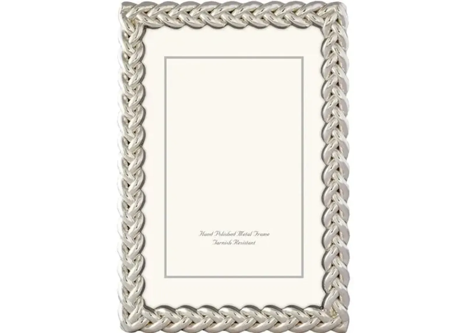 Siena Braid Frame - Silver