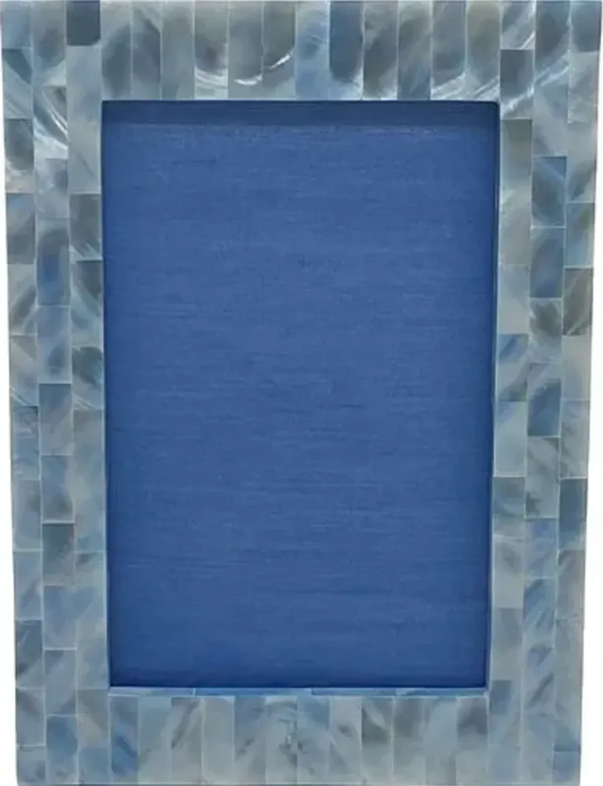 Mother-of-Pearl Picture Frame - Blue