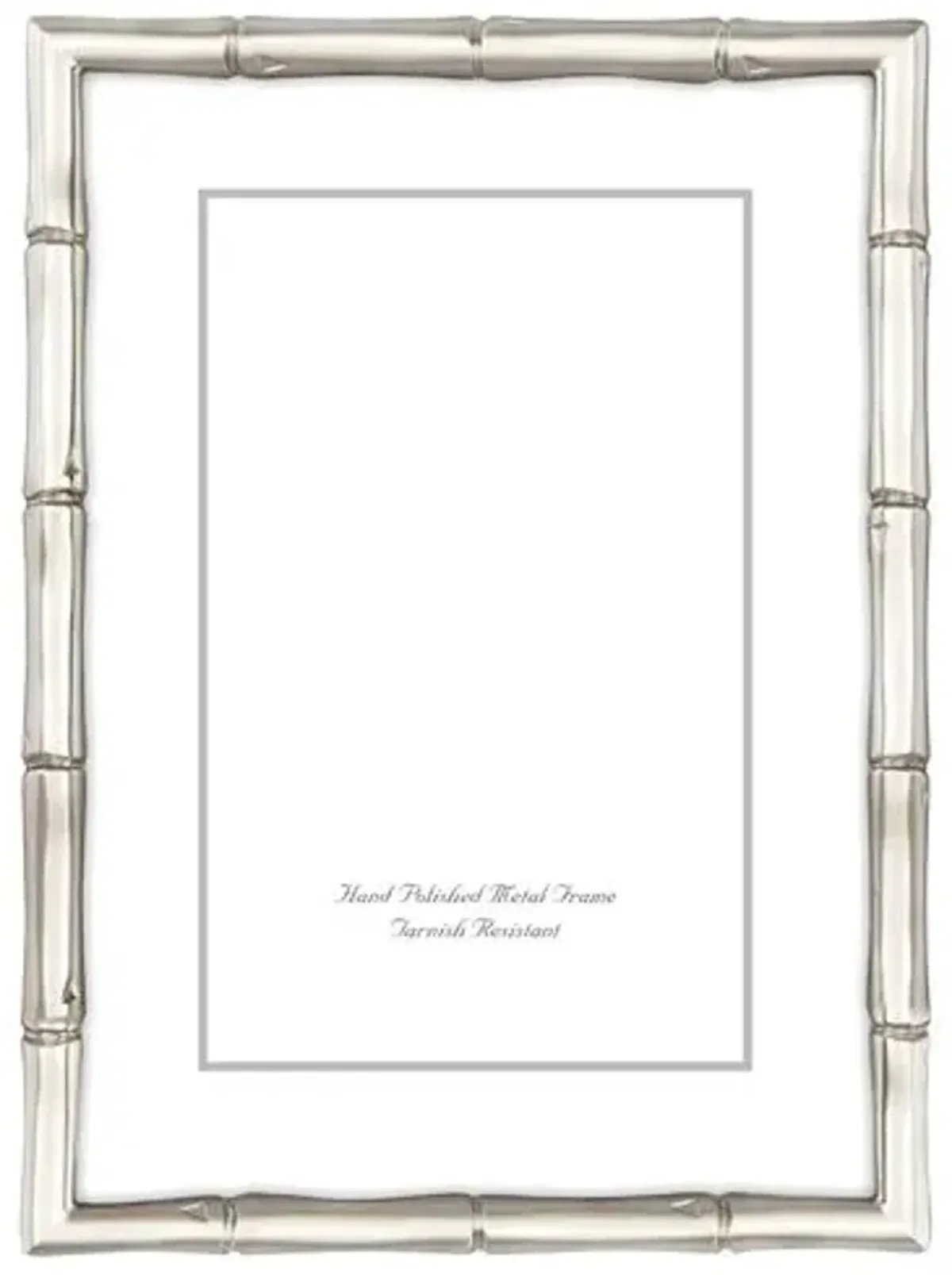 Siena Bamboo Frame - Silver