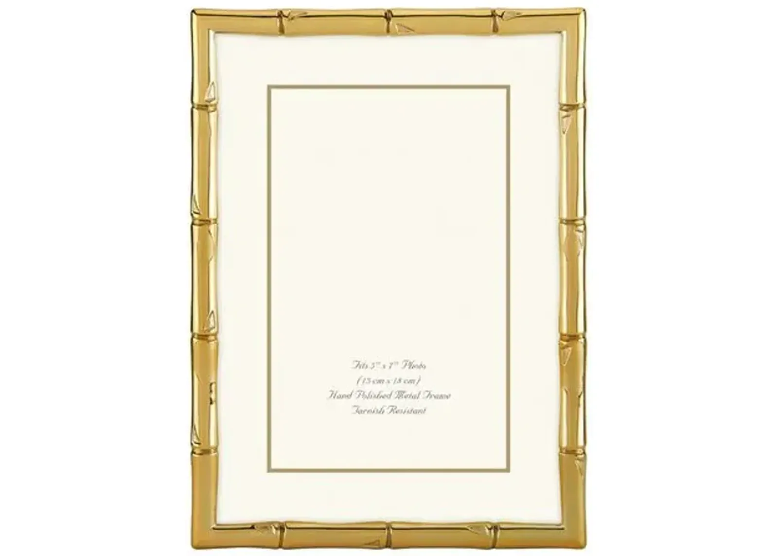 Siena Bamboo Frame - Gold