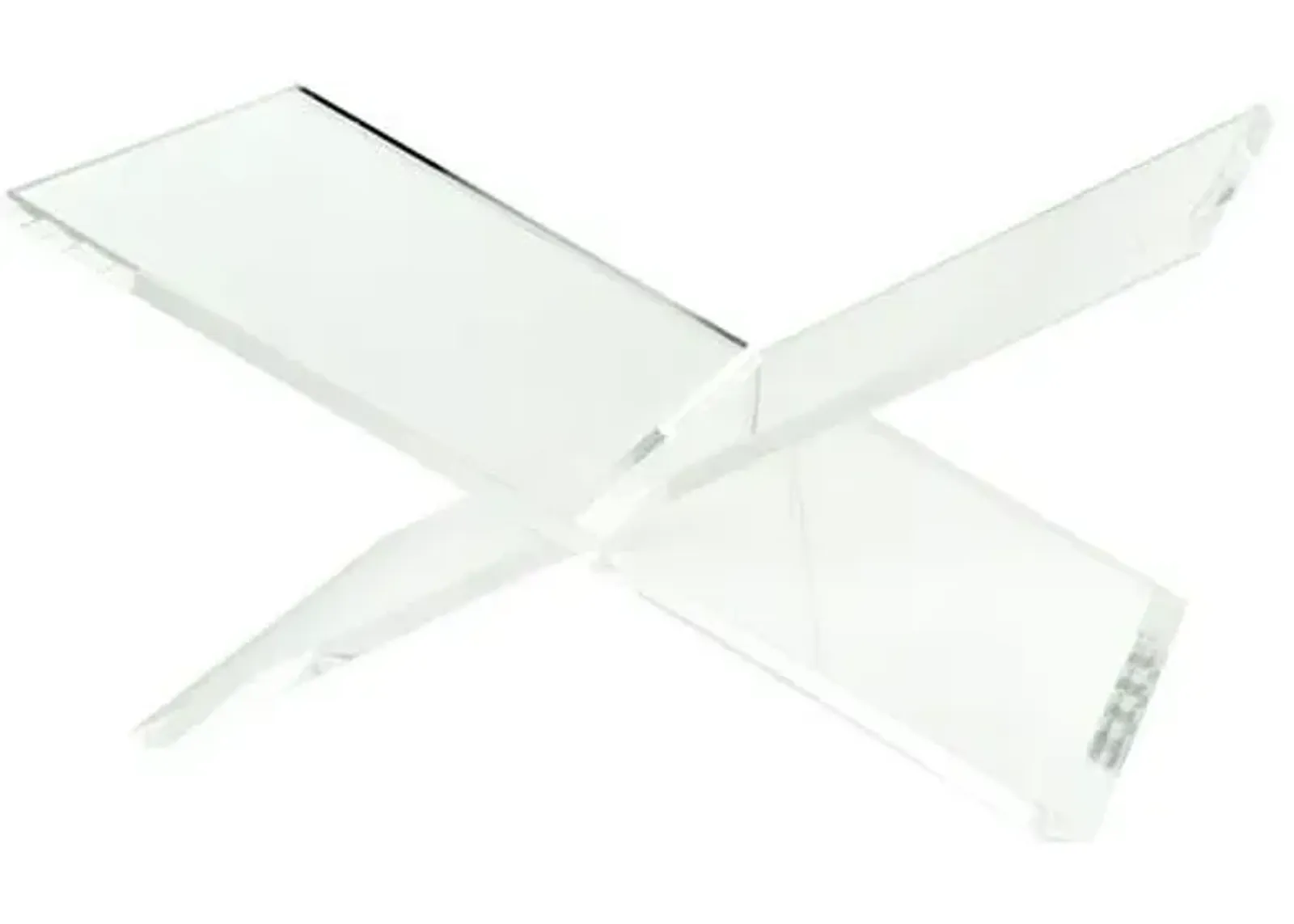 Lucite Book Stand - Clear