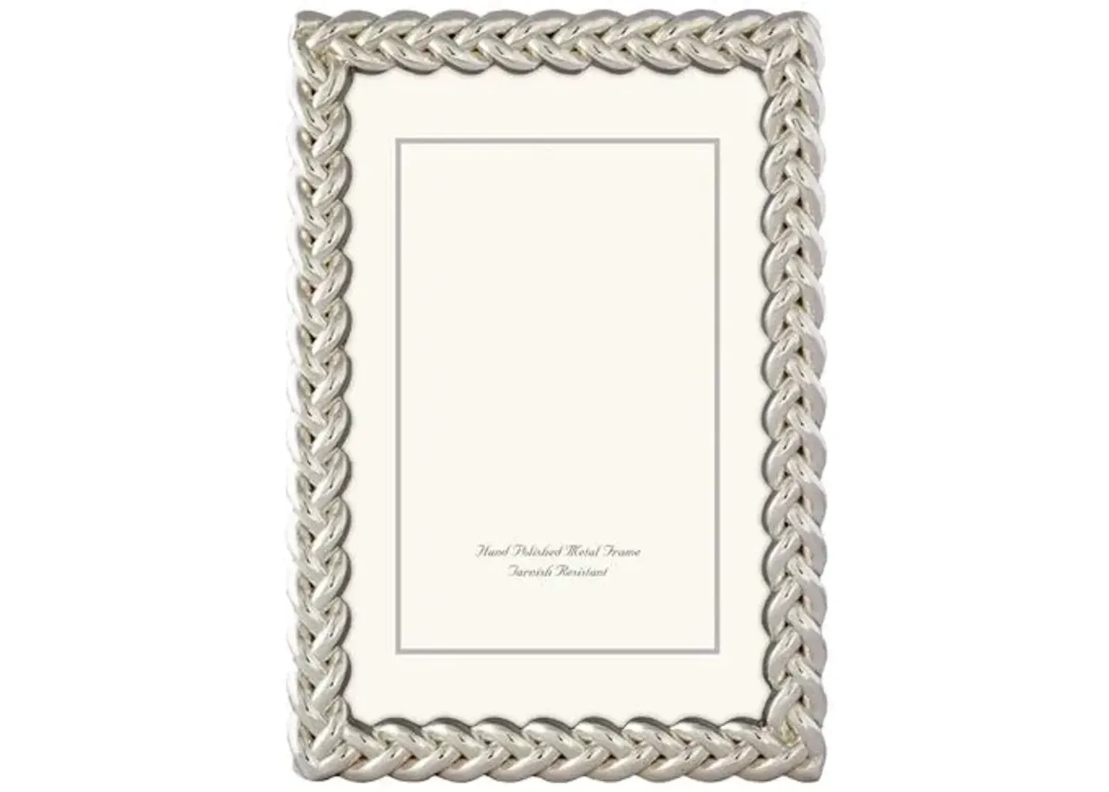 Siena Braid Frame - Silver