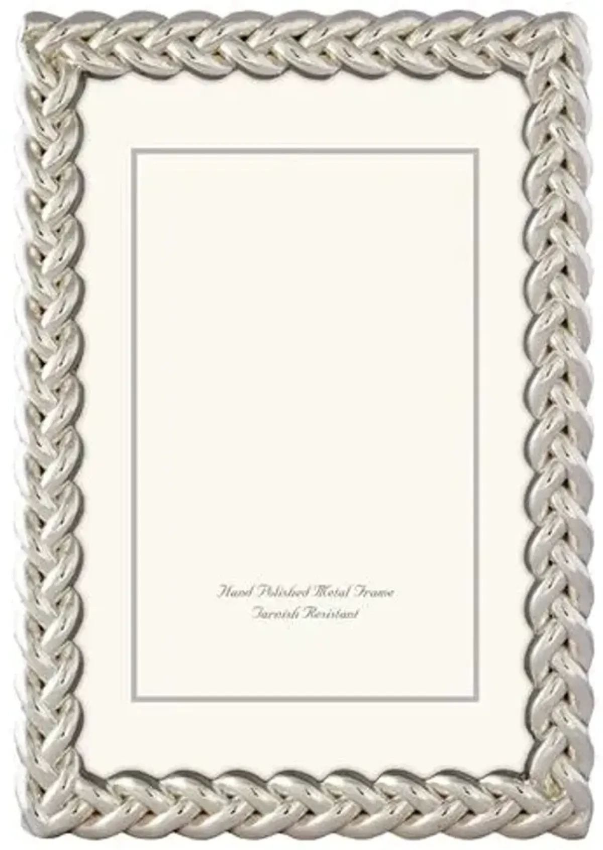 Siena Braid Frame - Silver