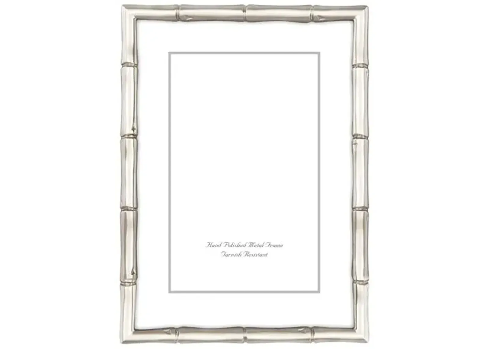 Siena Bamboo Frame - Silver