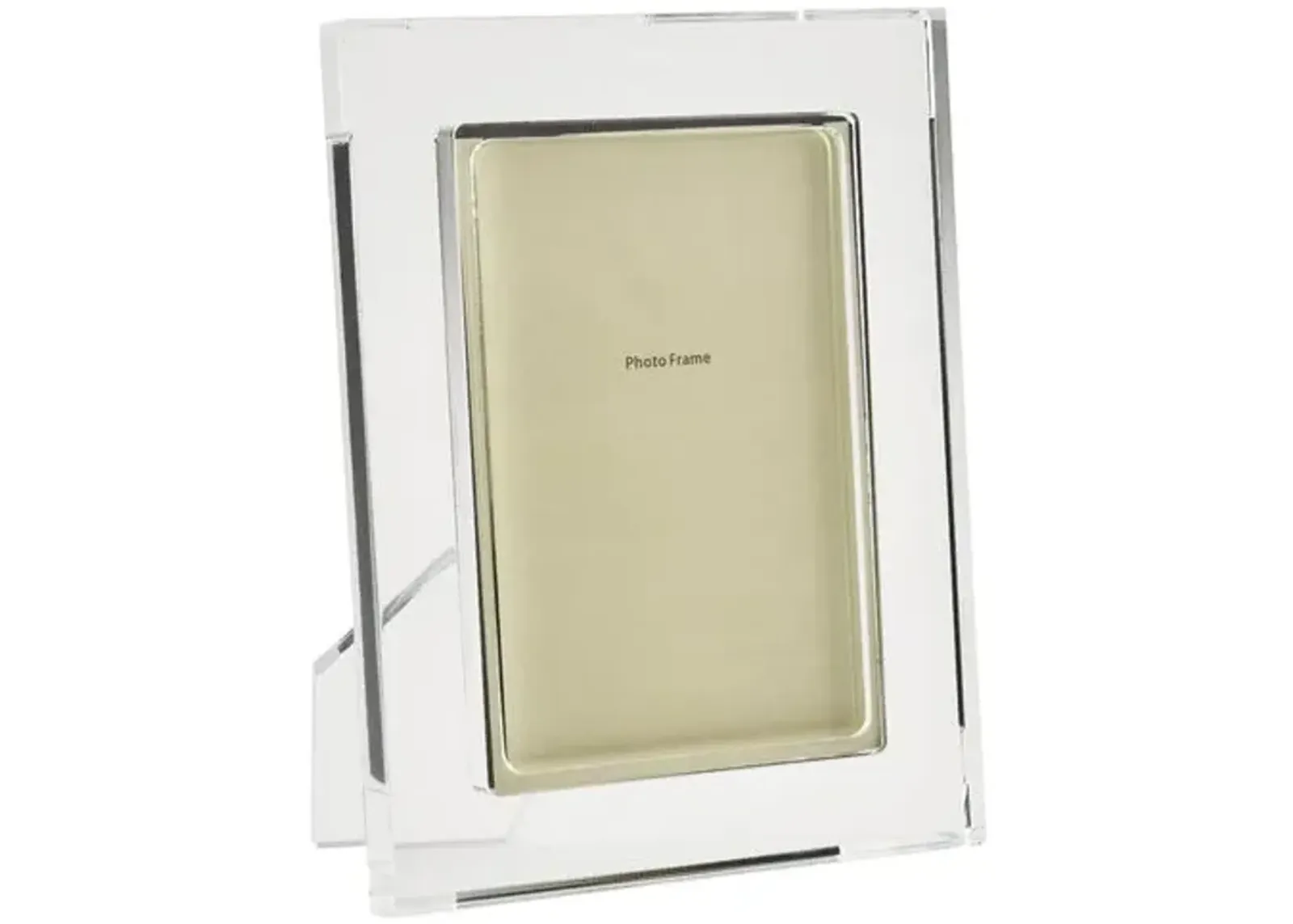 Lucite Picture Frame - Clear