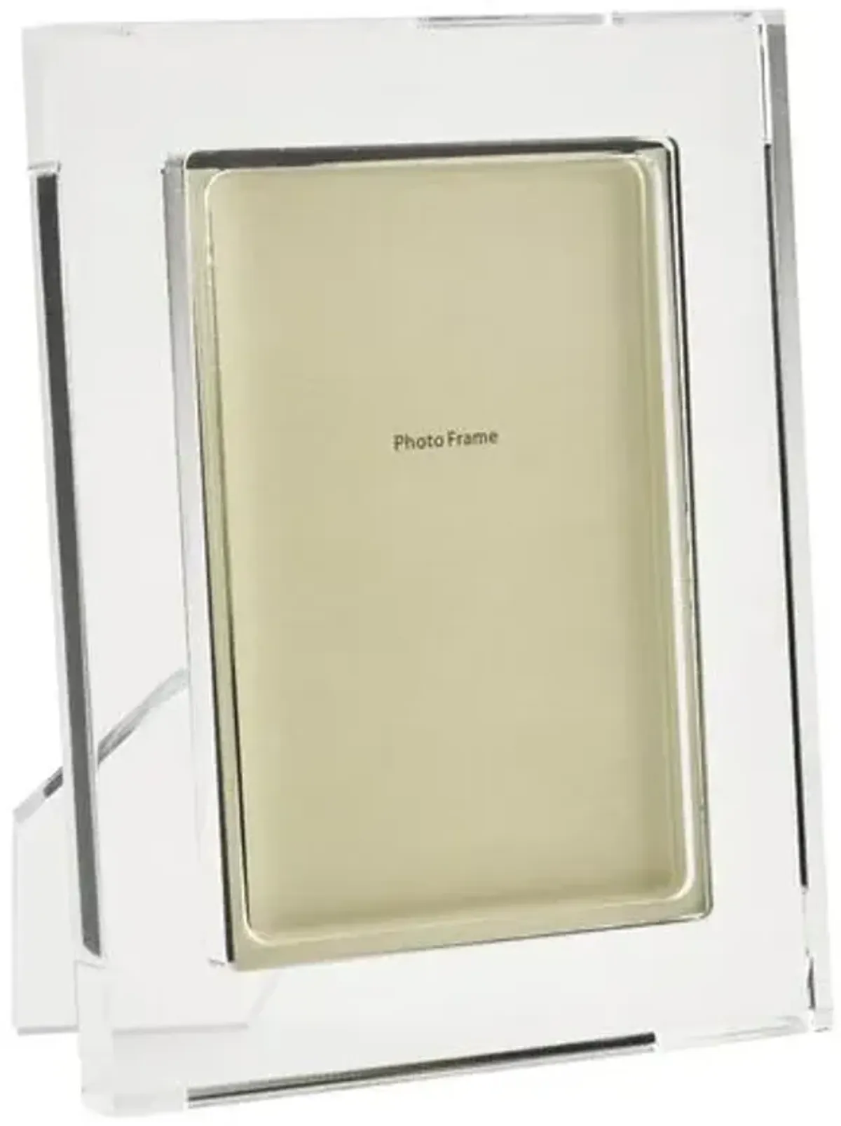 Lucite Picture Frame - Clear