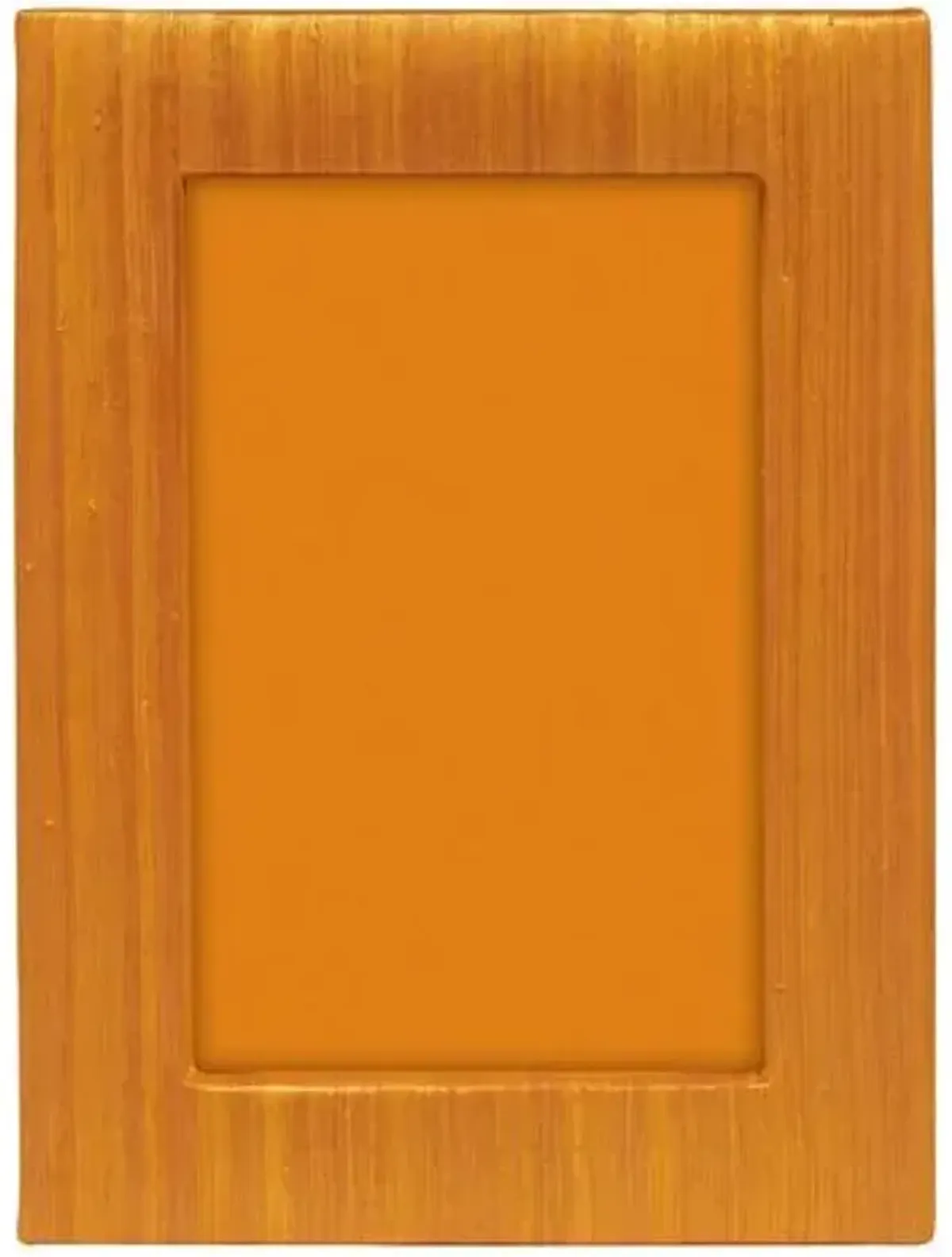 Banana Silk Picture Frame - Orange