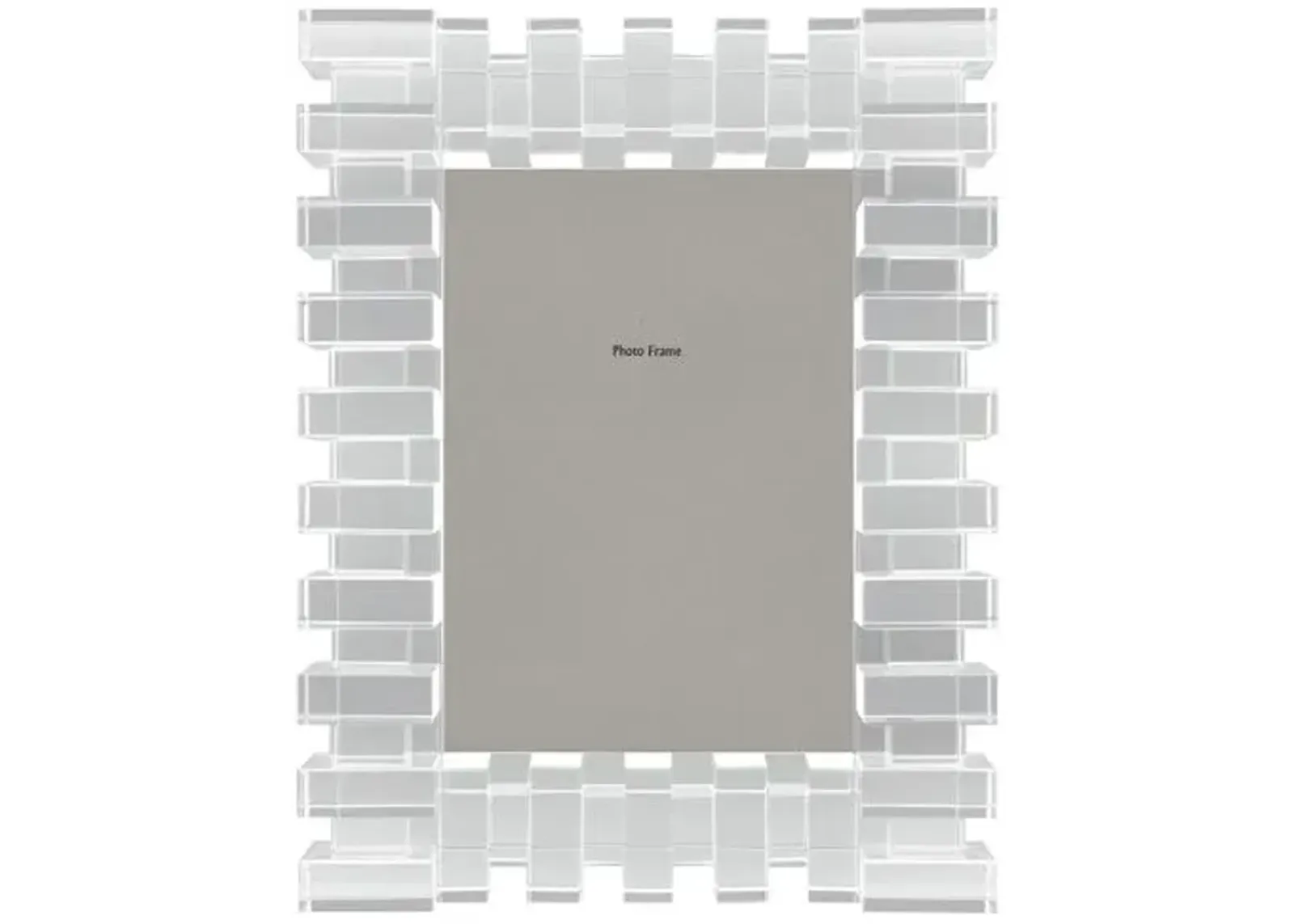 Crystal Glass Frame - Clear