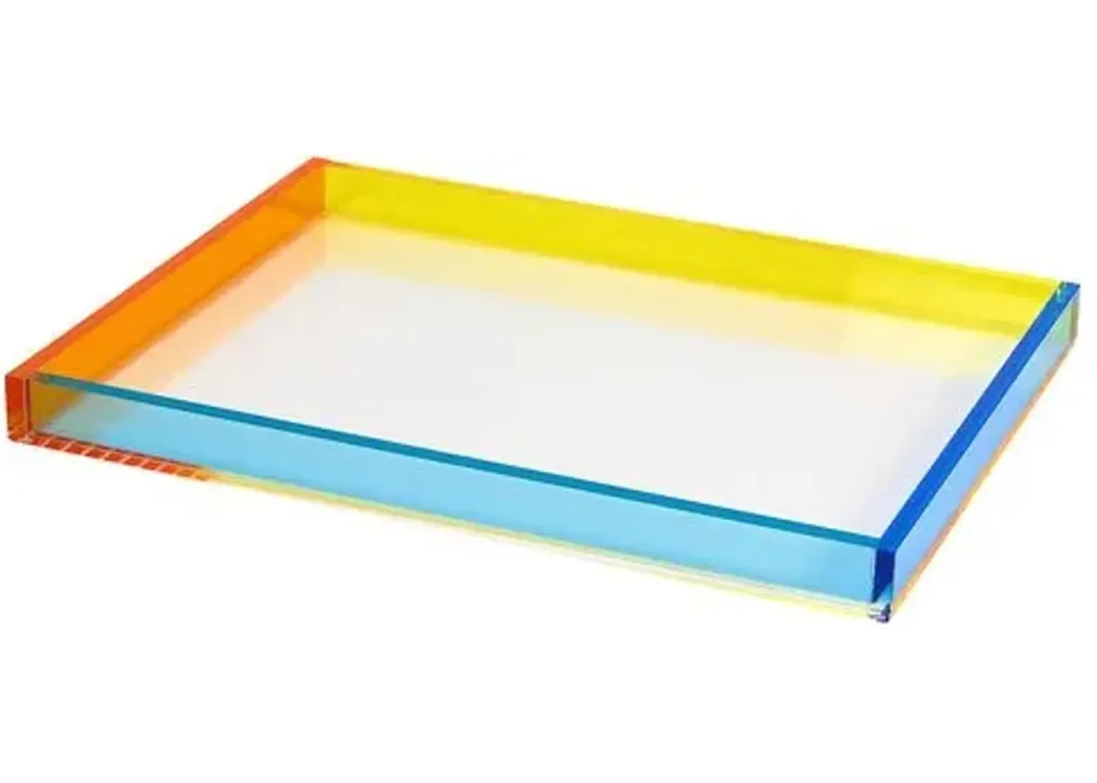 12x16 Lucite Tray - Multi