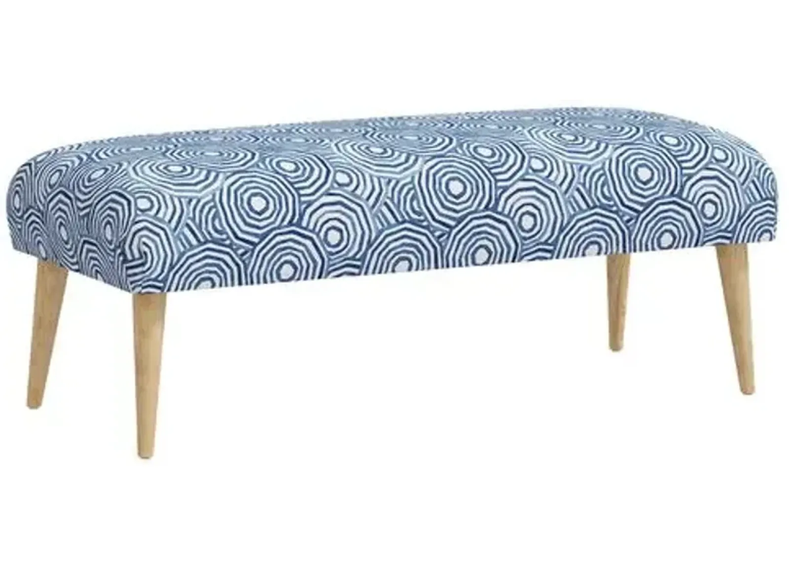 Warner Bench - The Umbrella Swirl - Blue