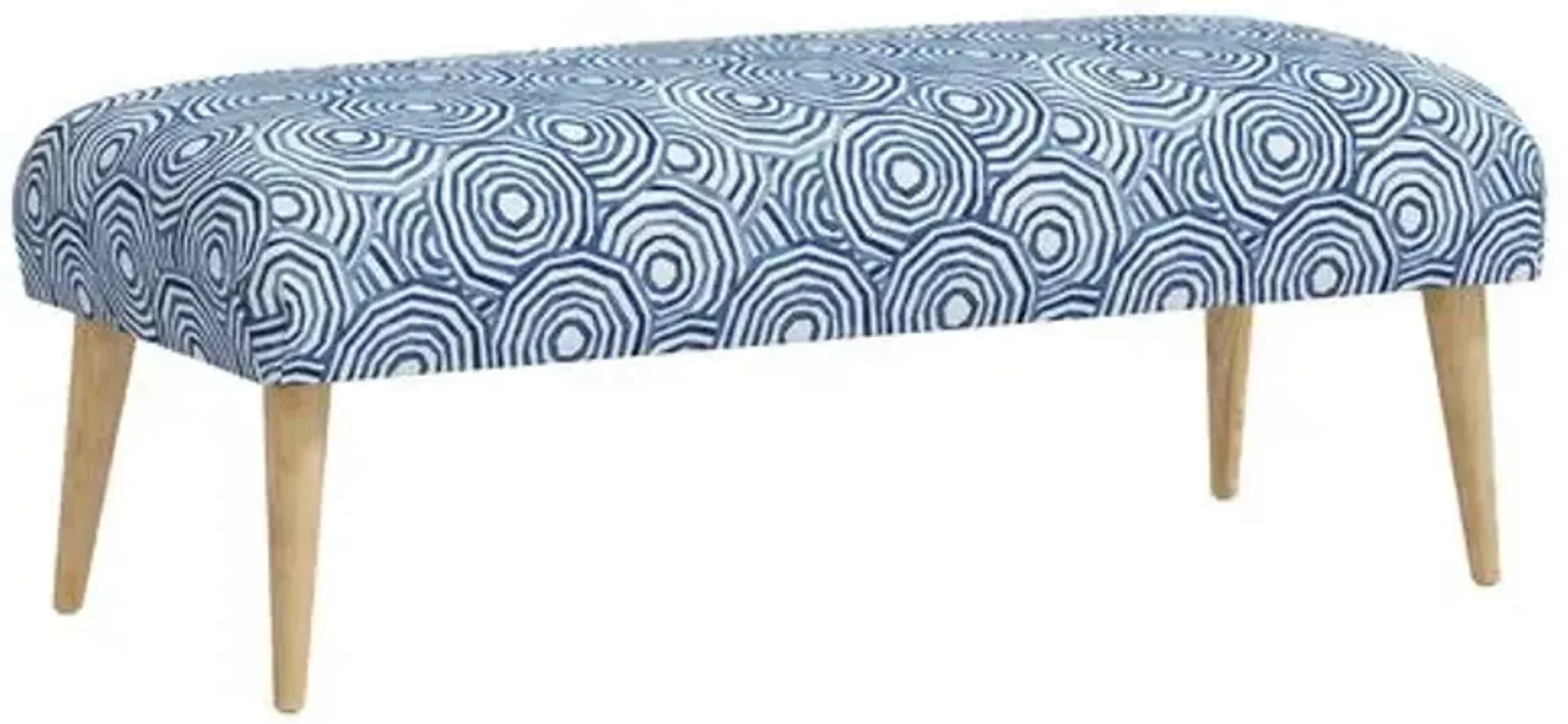 Warner Bench - The Umbrella Swirl - Blue