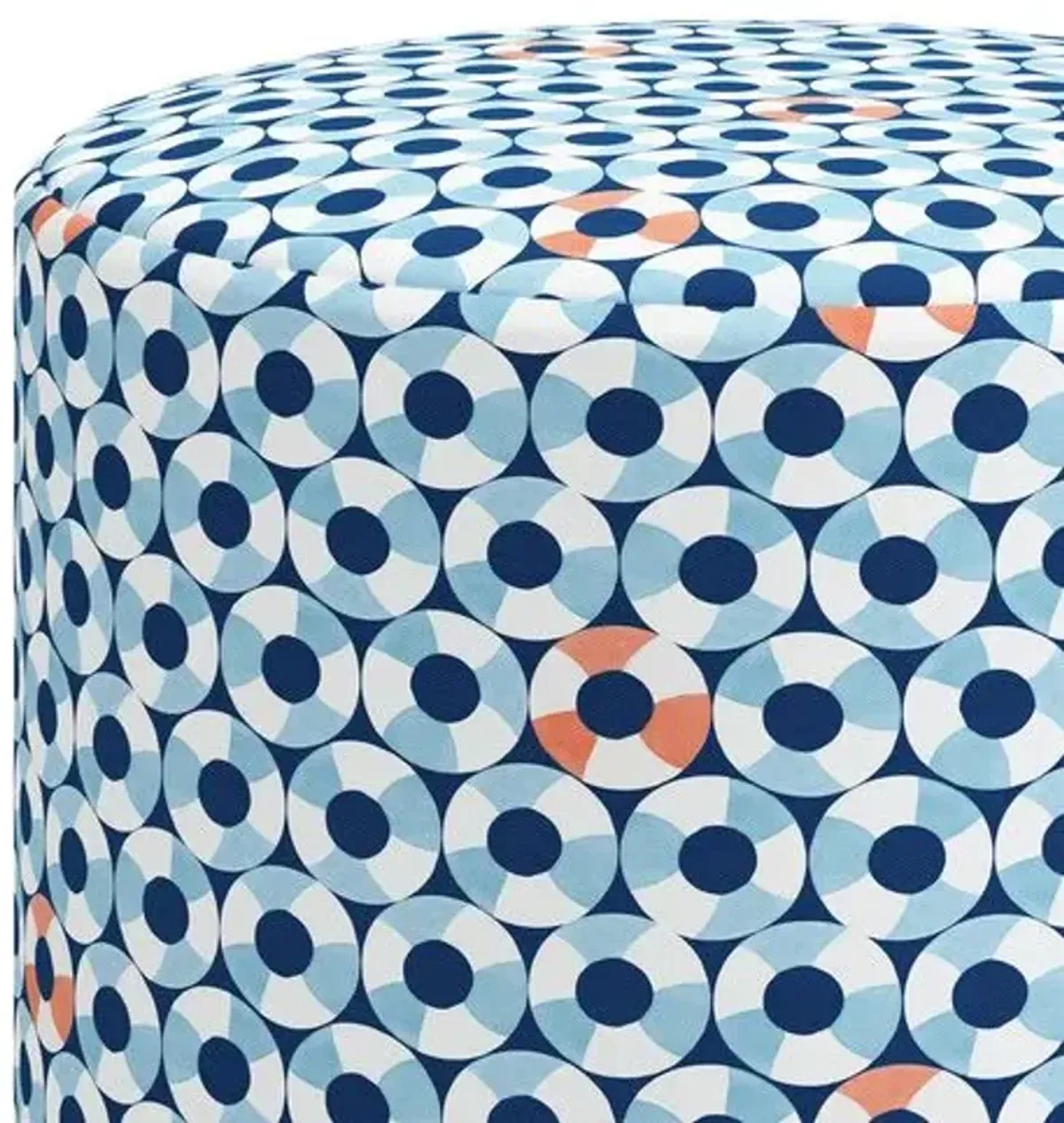 Tambor Ottoman - The Pool Floats - Blue