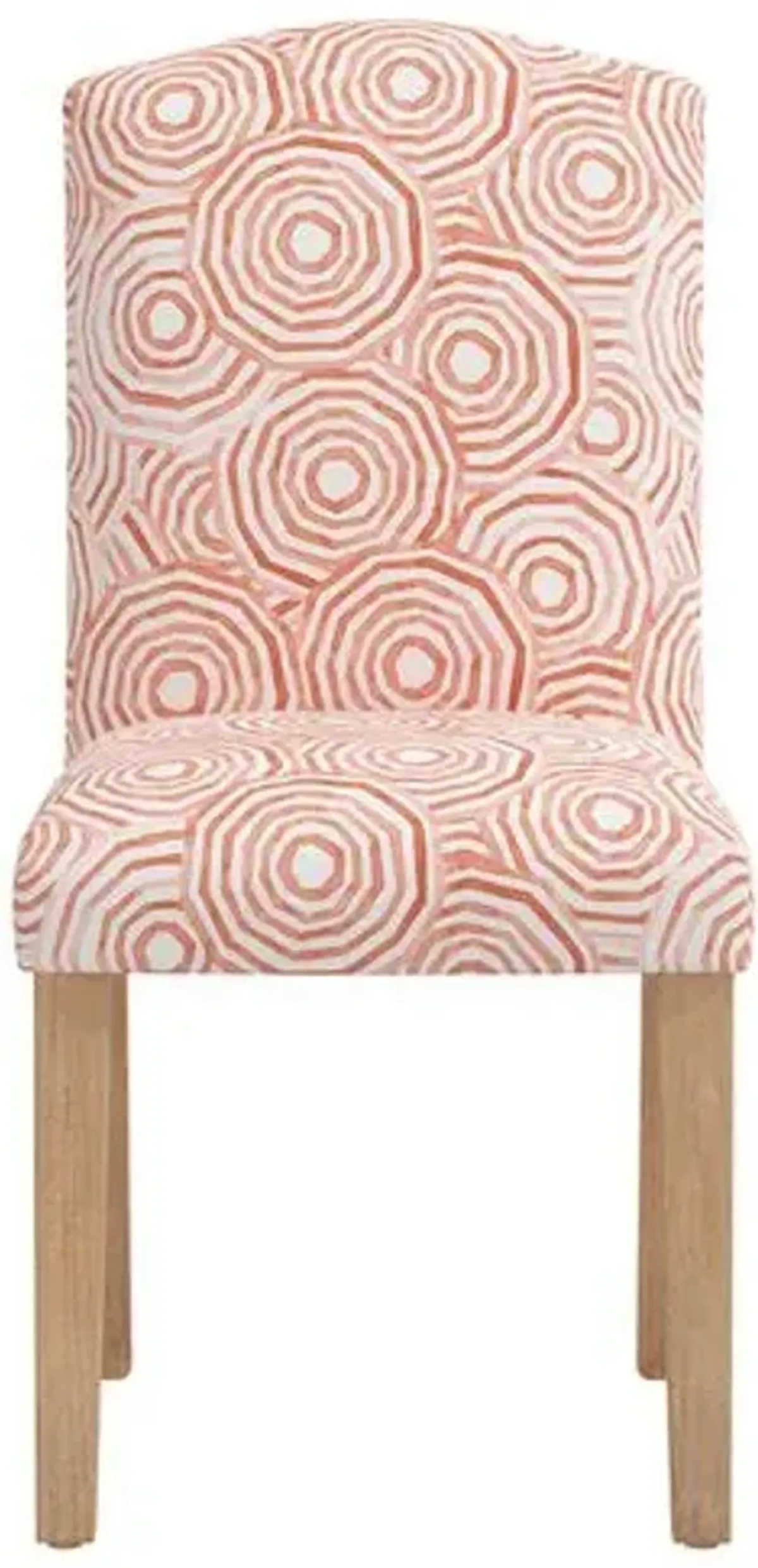 Cami Dining Chair - The Umbrella Swirl - Orange