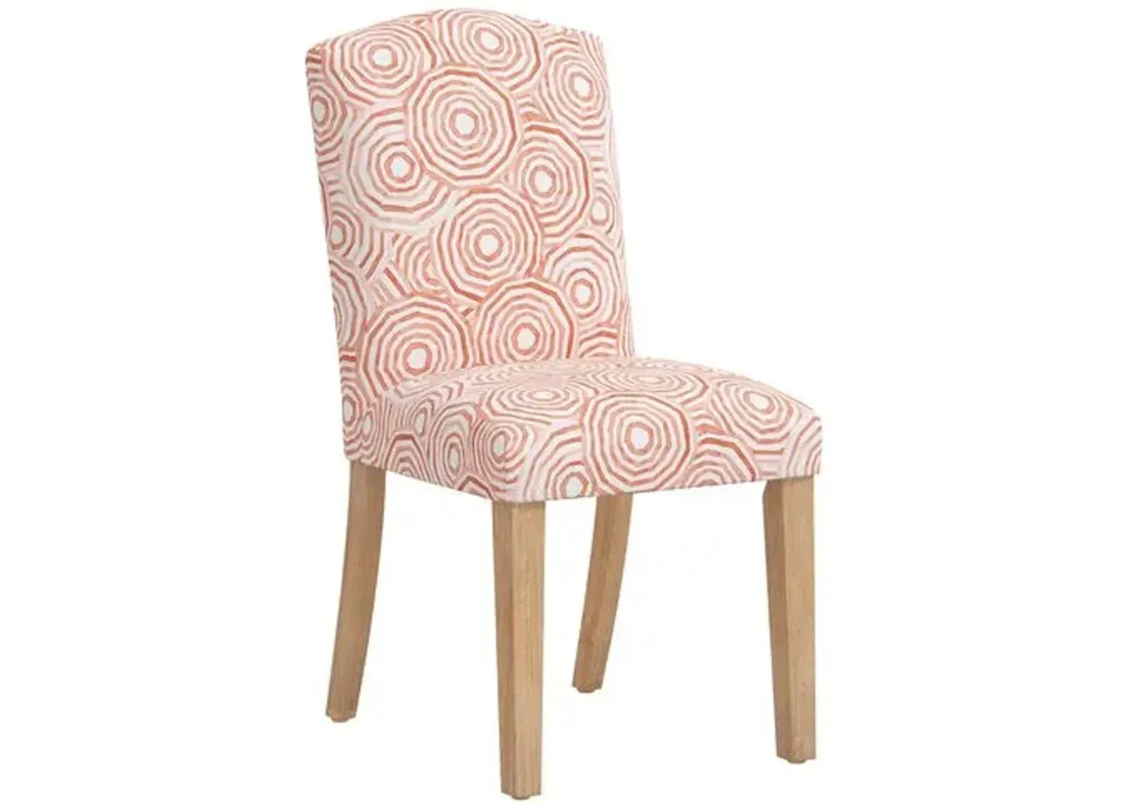 Cami Dining Chair - The Umbrella Swirl - Orange