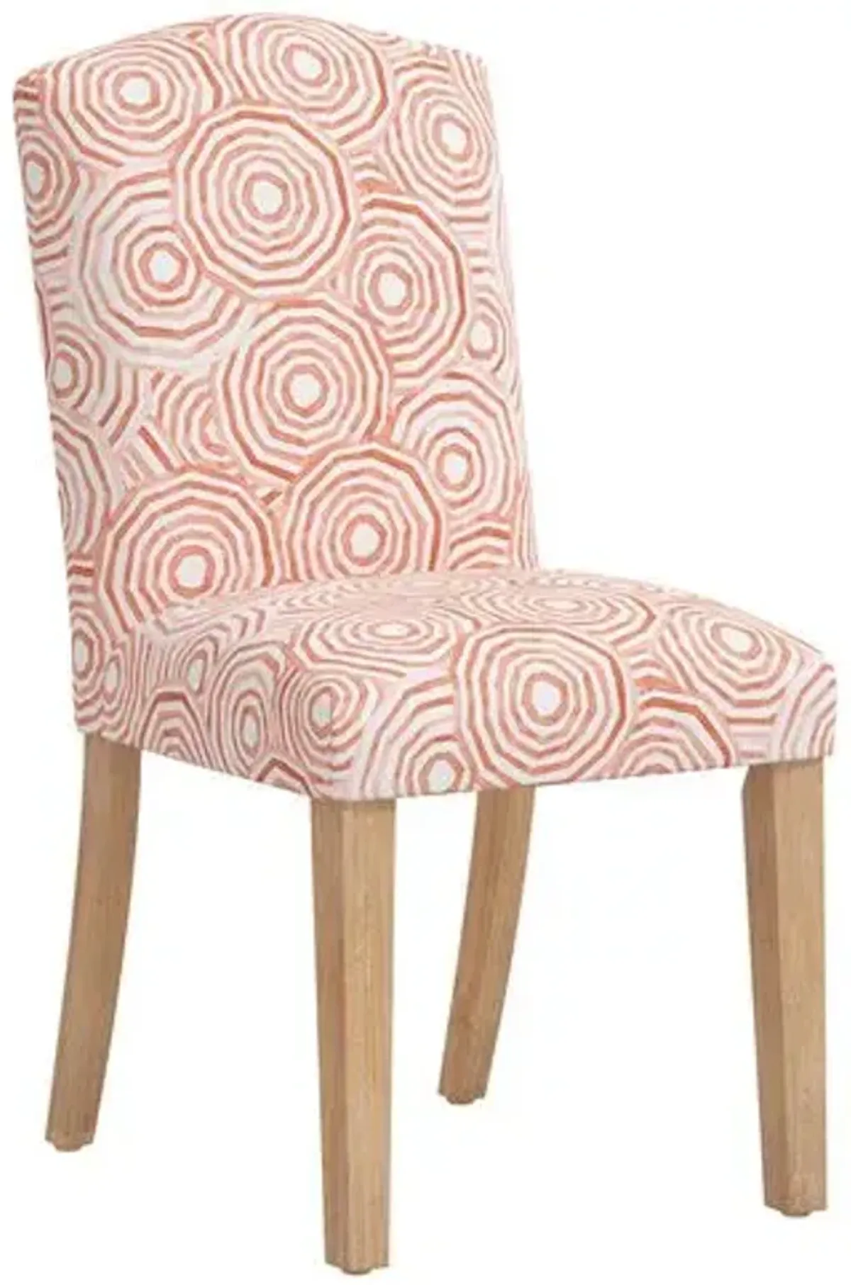 Cami Dining Chair - The Umbrella Swirl - Orange