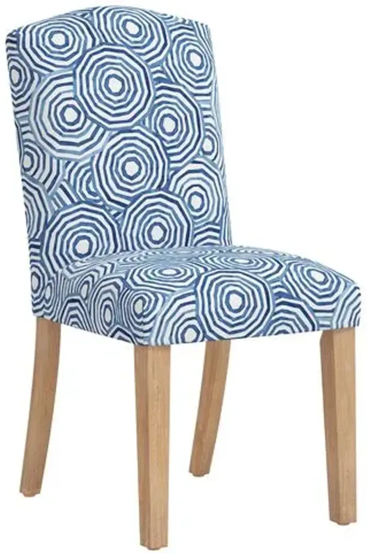 Cami Dining Chair - The Umbrella Swirl - Blue