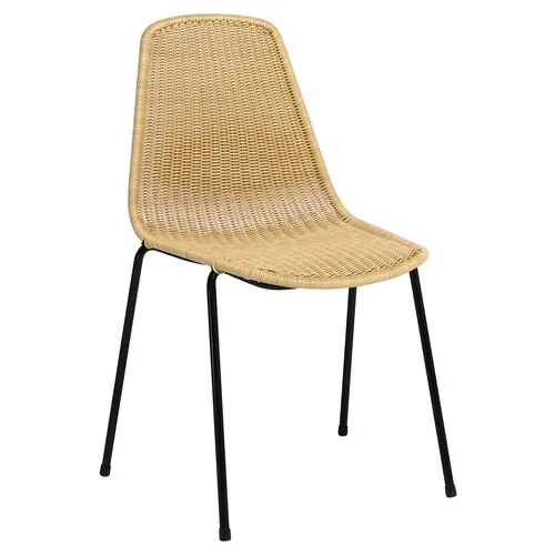 Brooks Outdoor Dining Chair - Wheat - Beige