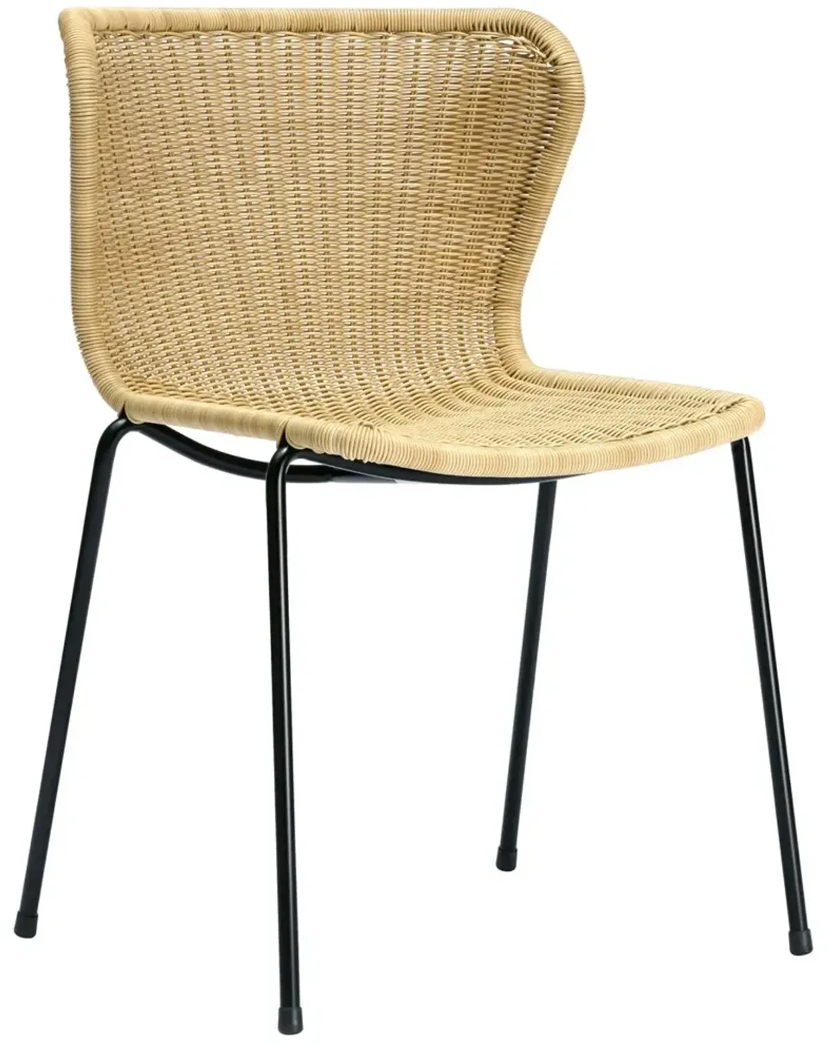 Caden Outdoor Dining Chair, Wheat