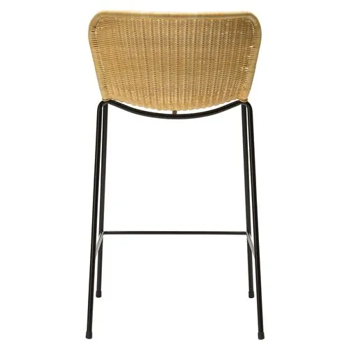 Caden Rattan Counter Stool - Natural