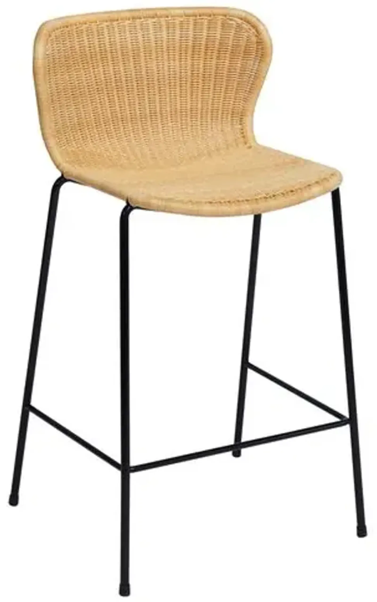 Caden Rattan Counter Stool - Natural