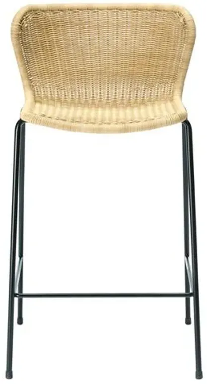 Caden Outdoor Counter Stool - Wheat