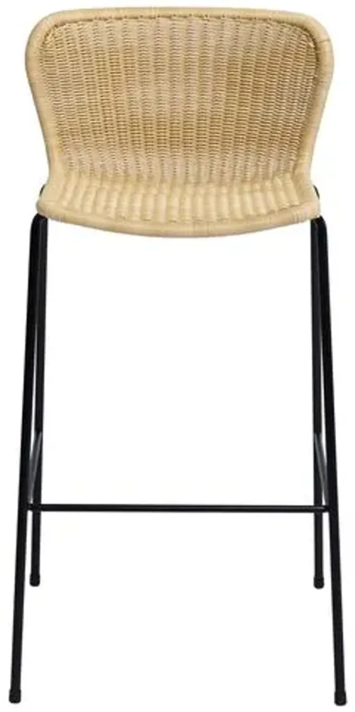 Caden Outdoor Barstool - Wheat - Beige