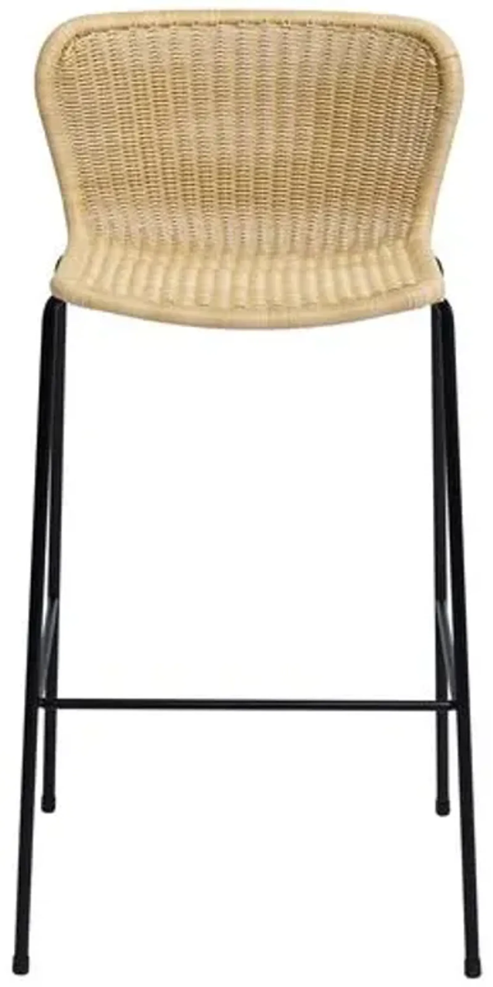 Caden Outdoor Barstool - Wheat - Beige