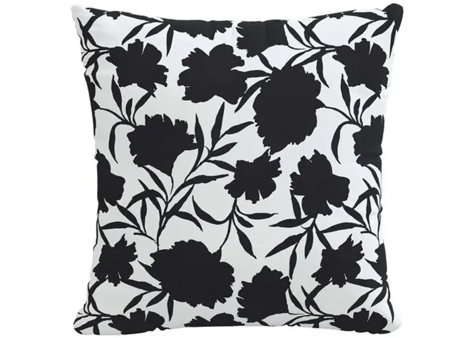 Garden Floral Outdoor Pillow - Handcrafted