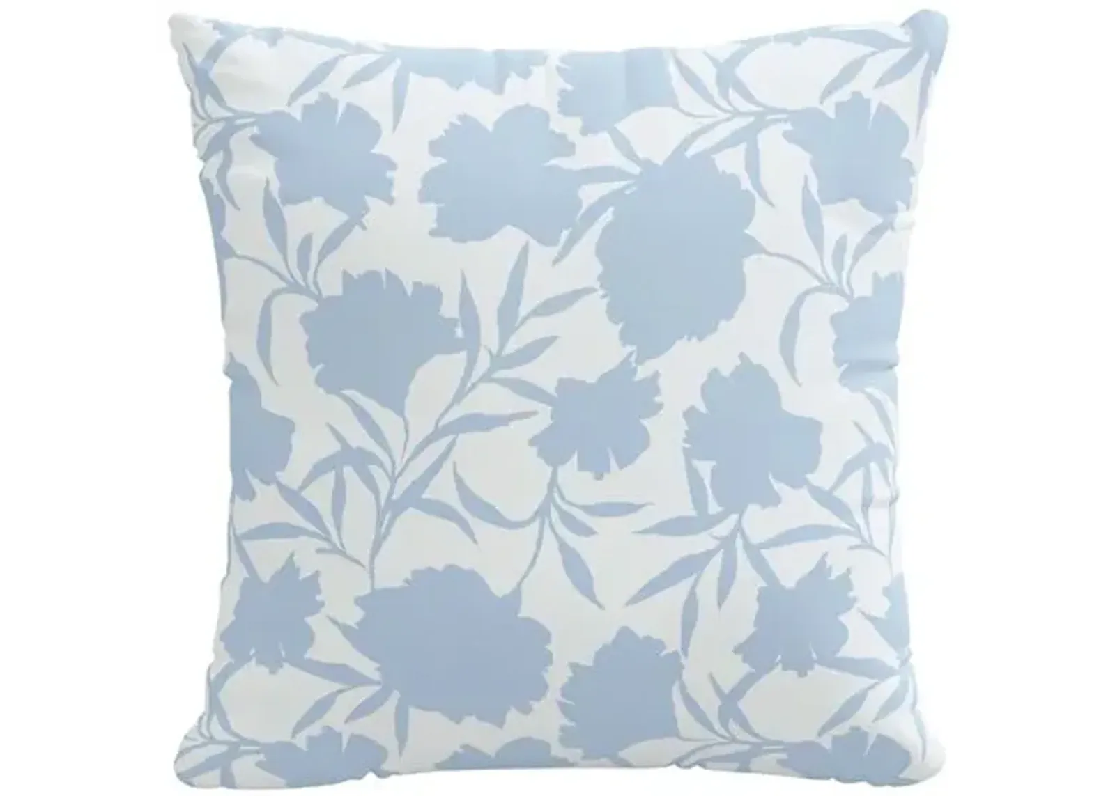 Garden Floral Outdoor Pillow - Handcrafted