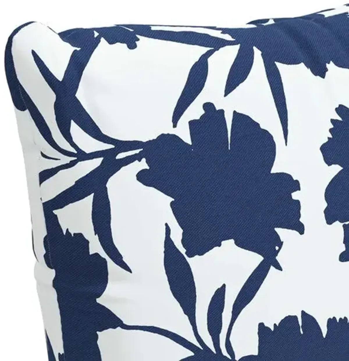 Garden Floral Outdoor Pillow - Handcrafted